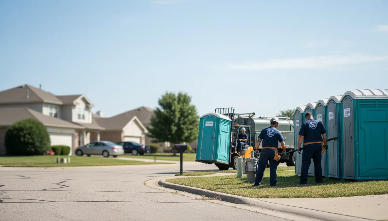Porta Potty Rental in Gillett, TX near me